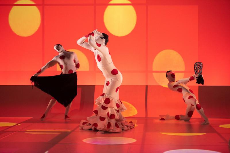 des danseurs en flamenco