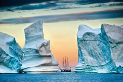 des icebergs